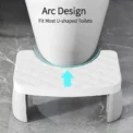 1 PCS Toilet Squat Stool Removable Non-slip Toilet Seat Stool Portable Squat Stool Home Adult Bathroom Accessories - Image 3