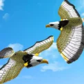 1Pcs Electric Flying Eagle Electronic Pet Toy Rotating Simulation Flying Bird With Light Music - Image 2