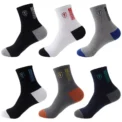 Mens Sports Socks Apring And Fall Summer Leisure Sweat Absorbent Comfortable Thin Breathable Basketball