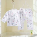 Children'S Clothing Baby Wool Hedgehog Newborn Set Pure Cotton Five 0-3M Baby Clothes Spring Autumn Pure Cotton Underwear Set - Image 4