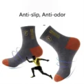 Mens Sports Socks Apring And Fall Summer Leisure Sweat Absorbent Comfortable Thin Breathable Basketball - Image 3