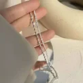 New Fashion 925 Sterling Silver Double Layer Bracelet Beads Exquisite Simple Women Bracelet Fine Jewelry Accessories - Image 4