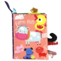 New Baby Rattles Mobiles Toy Soft Animal Cloth Book Newborn Stroller Hanging Bebe Early Learning Educate Baby Toys Kids Gifts - Image 6