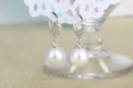 Pearl Earrings Genuine Natural Freshwater Pearl 925 Sterling Silver Earrings Pearl Jewelry For Wemon Wedding Gift - Image 5