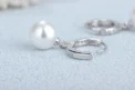 Pearl Earrings Genuine Natural Freshwater Pearl 925 Sterling Silver Earrings Pearl Jewelry For Wemon Wedding Gift - Image 4