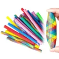 10Pcs Cat Spring Toy Stick Freely Folding Spring Shape Multi-Color Cat Bouncing Kitten Toys Cat Interactive Toys Pet Supplies - Image 6
