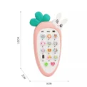 Random Style Girl Early Education Learning Story Machine Music Intelligent Chinese English switch Reading Tablet Phone Toy - Image 6