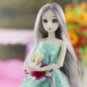 30cm Doll Toys for Girls 1/6 BJD Dolls Body Make-up 3D Eyes Beautiful Princess Baby Girl Dolls Plastic DIY Toy for Girls - Image 2