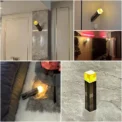 Brownstone Flashlight Torch Lamp Bedroom Decorative Light LED Night Light USB Charging with Buckle 11inch Children Gift - Image 2