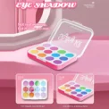 Pretend Makeup Playset, 10-Piece Non-Toxic Toy Cosmetics Set With Eyeshadow Palette, Lipstick, Applicators, (Not Real Makeup) - Image 2