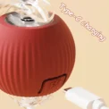Cat Interactive Ball Toys Automatic Rolling Ball Faux Tail Rechargeable Smart Pet Electric Toy Dog Cat Training Imitate Mouse - Image 5