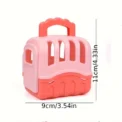 8pcs/set Cute Dog Pet Basket Family Toys Dog Doll Set Dog Cage Toys Scene Playing Toys Christmas Decoration Gifts - Image 2