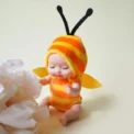 2Pcs Simulation Princess Dolls Toy Mini Cute Sleeping Baby Series Doll Cartoon Animal Toy For Kids Kawaii Dolls Girl's Gift - Image 5