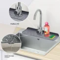 Kitchen Faucet Absorbent Mat Silicone Sink Splash Guard Water Draining Pad Countertop Protector Table Cushion Place Mat Bathroom - Image 3