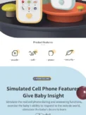 Baby Telephone Music Toy Sound Machine Kids Infant Early Educational Mobile Phone Gift - Image 5