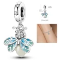 Hot Sale 925 Silver Charms Beads Fit Original Pan Bracelet Making For Woman Jewelry Fashion Pendant - Image 5