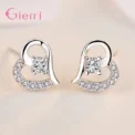 925 Silver New Arrival Multifarious Peach Heart Shape Fashion Wedding Engagement Gift Necklace Earrings Jewelry Sets - Image 2