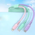 100w 3 in 1 Super Fast Charging Cable LED Indicator Outdoors Portable Charging Solution for Type-C iPhone Android - Image 2
