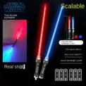 Retractable Lightsaber Finger Rotating Laser Sword Flash Luminous Soundfont Force FX FOC Blaster Cosplay Battle Toy For Kid Gift - Image 5