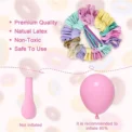 140PCS Donut Ice Cream Balloon Arch Set Birthday Party Spring/Summer/Autumn Party Swimming Pool Balloon Decoration - Image 4