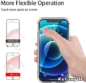 Transparent Cell Phone Ring Holder Stand 360° Degree Rotation Clear Finger Grip Kickstand Compatible iPhones or Phone Case - Image 3