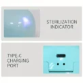 Portable Pacifier Sterilizer Mini UV Light Sterilizer Sterilize in 3 Mins USB Rechargeable for Pacifier Bottle Nipples Teethers - Image 3