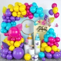Purple Yellow Rose Red Blue Birthday Decoration Wedding Engagement Decoration Party Supplies
