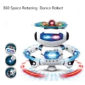 Kids Robot Rotating Dance Toys With Music LED Light Electronic Walking Toys for Boys Girls Birthday Christmas Gift - Image 2