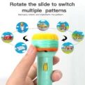 Flashlight Projector Torch Lamp Toy Cute Cartoon Creativity Toy Torch Lamp Flashlight Projector Toy Baby Sleeping Story Book - Image 2