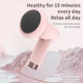 6 Speed Massage Gun Settings 5 Interchangeable Heads Rechargeable Mini Fat-Reducing Massager Body Shaping Muscle Relaxation - Image 2