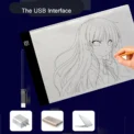 Led Drawing Copy Pad 3 Level Dimmable Board Table Animation Painting Educational Toys Gift Adjustable Light Notepad For Children - Image 2