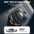 Joyroom Universal Car Phone Holder Anti-Slip Pad Mat Phone Holder Dashboard Upgraded Reusable Silicone Phone Mount for Car Dash - Image 6