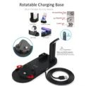 7 In 1 Wireless Charger Stand Pad For iPhone 15 14 13 12 11 X Apple Watch Airpods Desk Phone Chargers Fast Charging Dock Station - Image 2