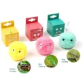 Interactive Ball Smart Cat Toys Plush Electric Catnip Training Toy Kitten Touch Sounding Pet Product Squeak Toy Ball - Image 5