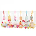 Baby Sensory Hanging Rattles Soft Learning Toy Plush Animals Stroller Infant Car Bed Crib with Teether for Bebe Babies Toddlers - Image 4