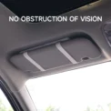 HD Mirror Car LEDMakeup Mirror Three Gear Adjustment Sun Visor Plate Interior RearMirror Dimmable Touchscreen Auto Vanity Mirror - Image 5
