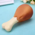 Pet Dog Toy Rubber Chicken Leg Puppy Sound Squeaker Chew Toys for Dogs Puppy Cat Interactive Pet Supplies Dog Products Gift - Image 2
