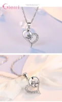 925 Silver New Arrival Multifarious Peach Heart Shape Fashion Wedding Engagement Gift Necklace Earrings Jewelry Sets - Image 5