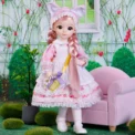 BJD Doll and Clothes Multiple Removable Joints 30cm 1/6 3D Eyes Doll Girl Dress Up Birthday Gift Toy - Image 6