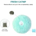 Interactive Ball Smart Cat Toys Plush Electric Catnip Training Toy Kitten Touch Sounding Pet Product Squeak Toy Ball - Image 4