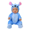 43 cm Doll Outfits for 17Inch Dolls Baby Born Doll Cute Jumpers Rompers Suit+Shoes Warm Clothes on A Doll Baby Christmas Gift - Image 2