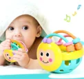 Baby Soft Teething Toys Newborn Early Educational Sensory Teether Rattle Touch Hand Grasping Ball Develop Infant Ball Game Toy - Image 5