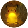 12cm Pokemon Pikachu Night Light Anime Figure Cute Bedside Lamp For Bedrooms Ornaments Children's Luminous Toys Christmas Gift - Image 2