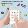 Baby Telephone Music Toy Sound Machine Kids Infant Early Educational Mobile Phone Gift