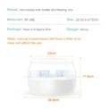 Microwave Steam Sterilizer for Baby Bottles Temperature Nipple Sterilizer Bottle Holder Storage Box Baby Bottle Warmer BPA Free - Image 5