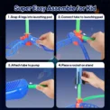 Air Rocket Foot Pump Launcher Outdoor Air Pressing Pedal Soaring Rocket Toy Kids Game suit Jumping Sport Game Kids Toy Gift - Image 2