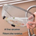 1pc Sink Triangle Drain Basket Stainless Steel Kitchen Residue Filter Net Basket Leakage Wash Vegetable Basket Storage Shelf - Image 5