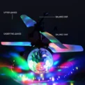 Led Light Suspension Crystal Ball Infrared Induction RC Gesture Control Colorful Glowing Toys Unique Gift for Kids JM888 - Image 3