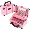 Children Makeup Cosmetics Playing Box Princess Makeup Girl Toy Play Set Lipstick Eye Shadow Safety Nontoxic Toys Kit For Kids - Image 4