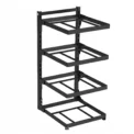Kitchen Sink Storage Rack Multi-Layer Cooker Storage Rack For Home Stovetop Cabinets Adjustable Pot Rack - Image 2